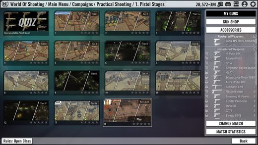 World of Shooting practical shooting gameplay